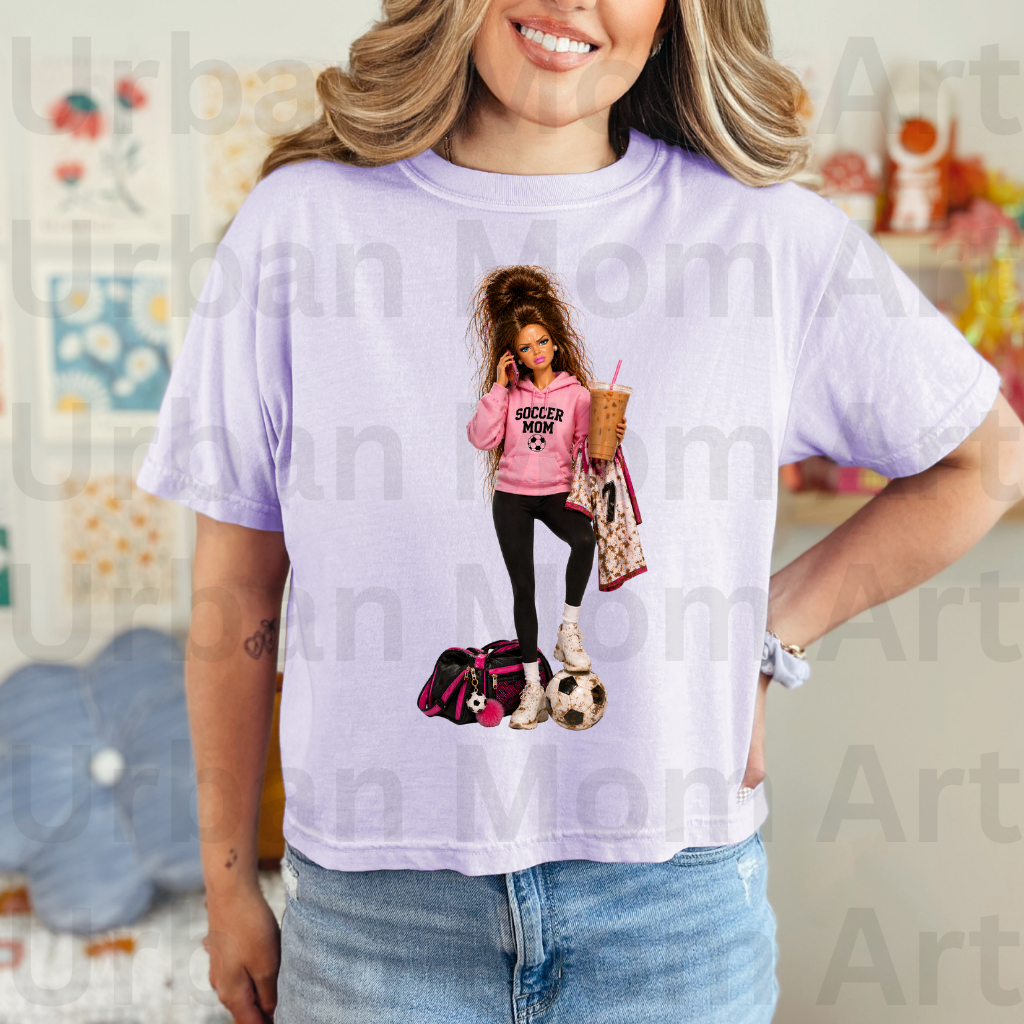 Sassy Soccer Mom - Brunette