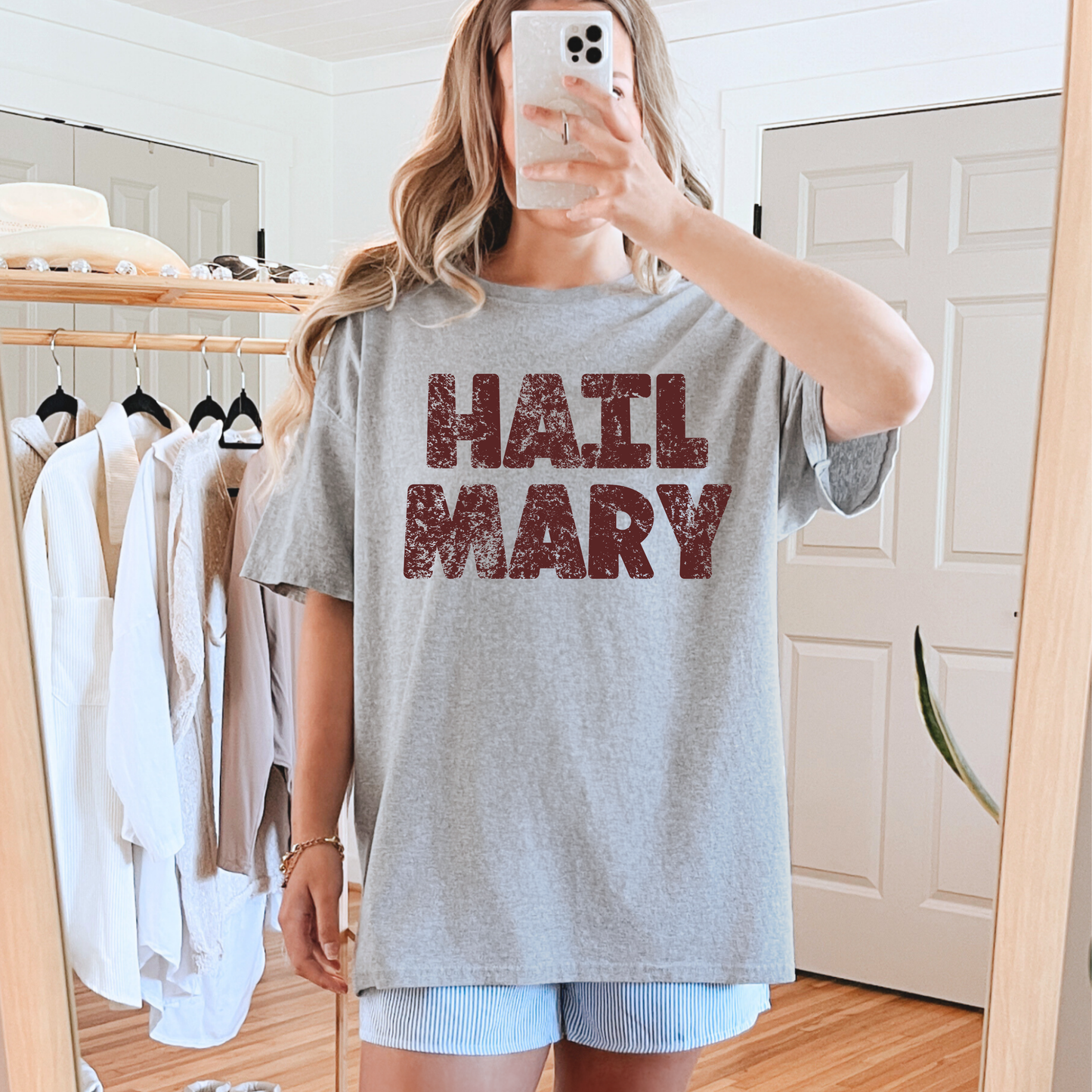 Maroon Hail Mary PNG