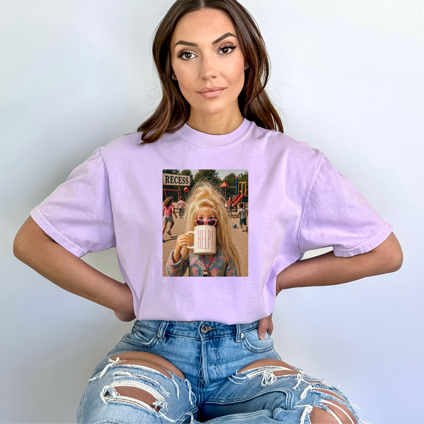 Chaotic Recess Barbie PNG