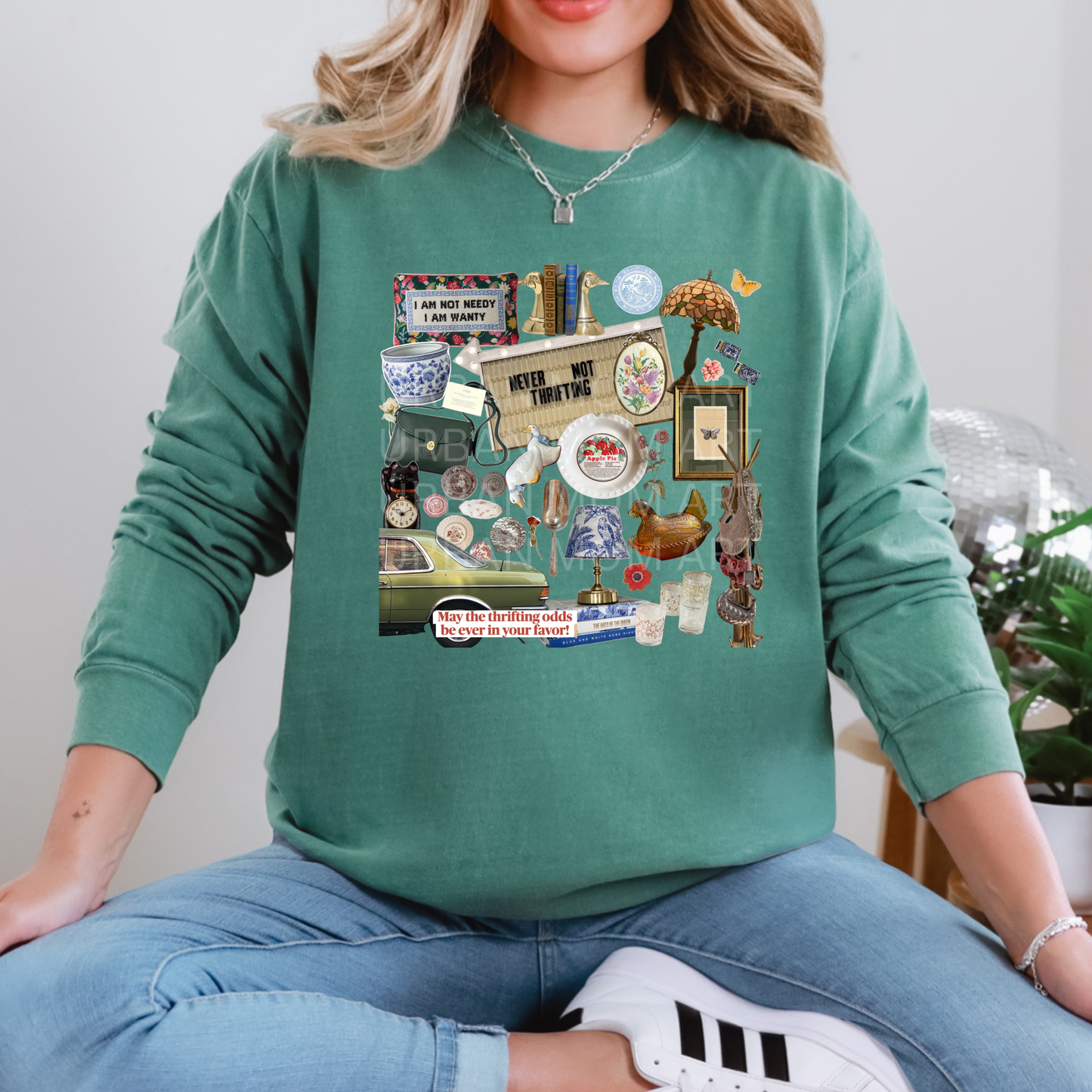 Never Not Thrifting PNG