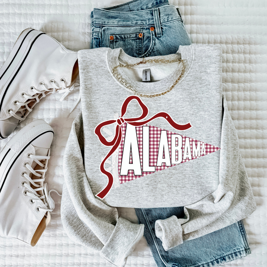 Alabama Gingham Pennant PNG