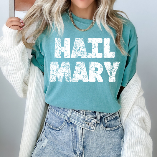 White Hail Mary PNG