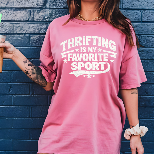 Vintage Thrifting is my favorite sport PNG