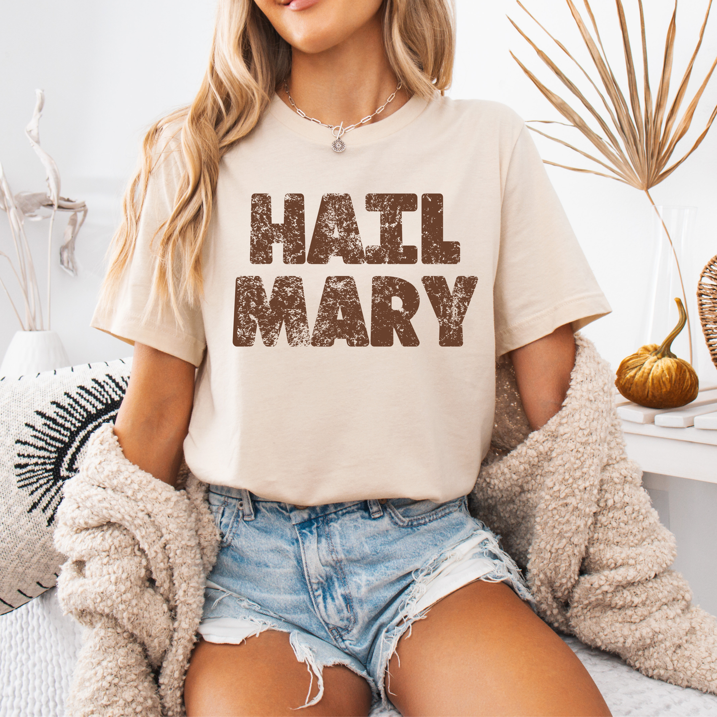 Brown Hail Mary PNG