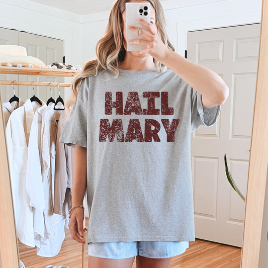 Maroon Hail Mary PNG